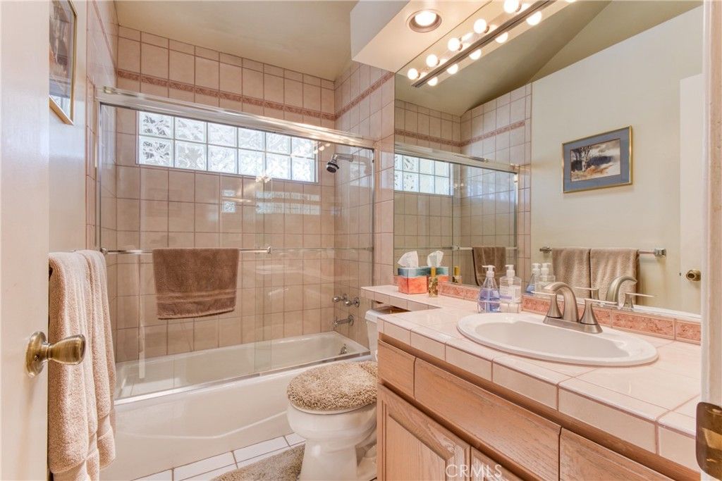 Bathroom, Glass Shower, Interior, Tile Countertops
