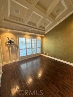 Empty room, Fitness Equipment, Interior, Recessed Lighting, Wood Texture Flooring
