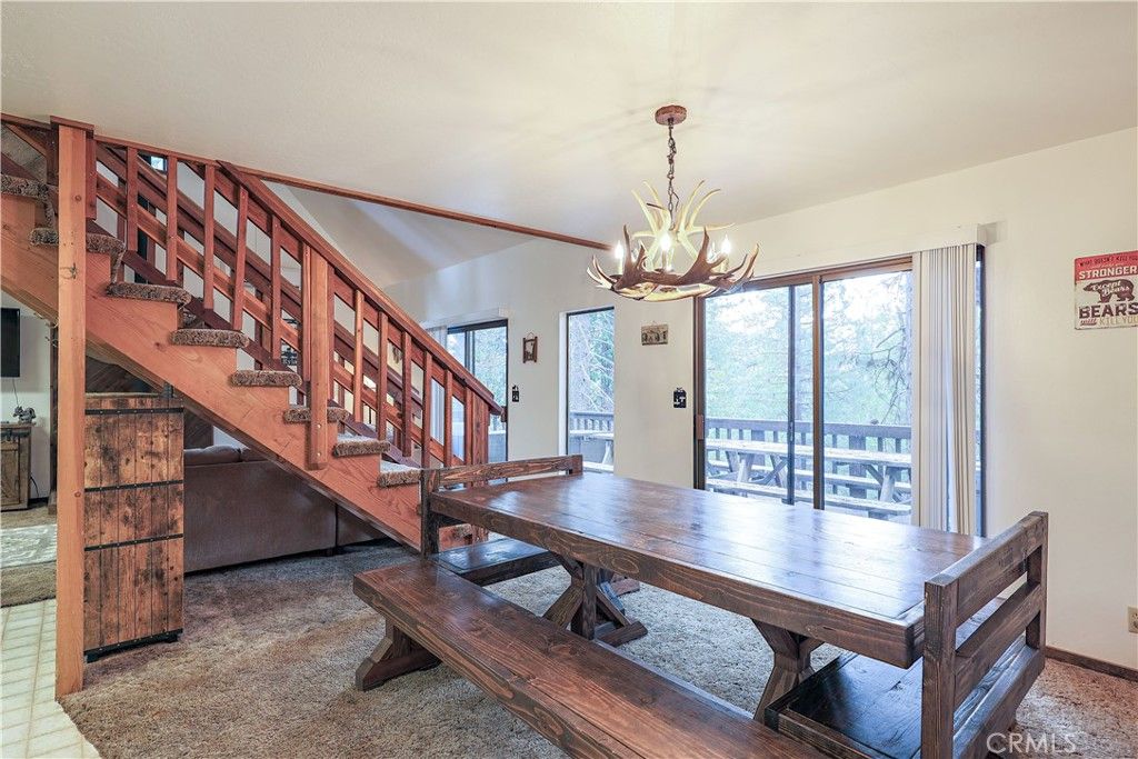 Chandelier, Dining room, Interior