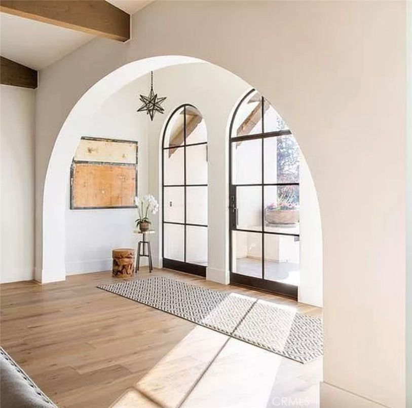 Interior, Wooden Beams, Wood Texture Flooring