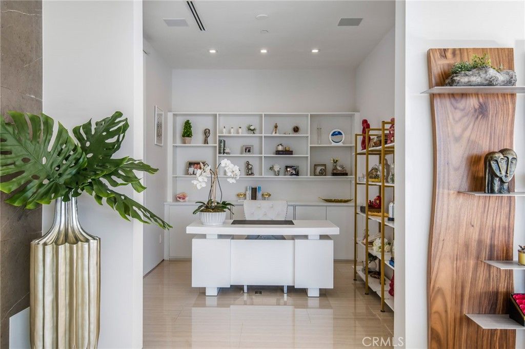 Home Office, Interior, Recessed Lighting