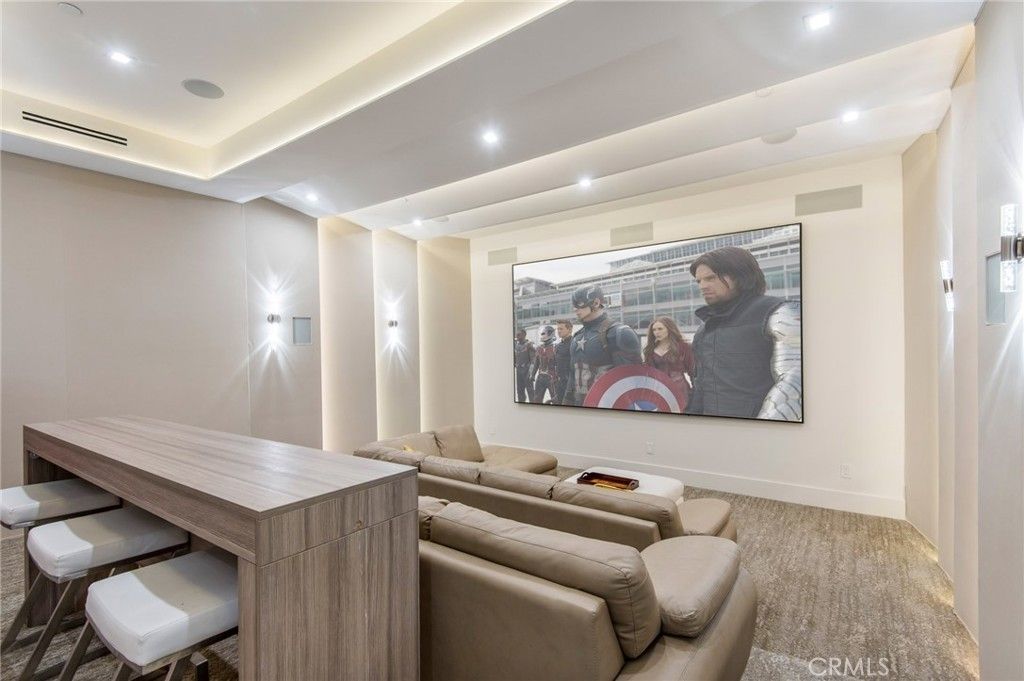 Interior, Recessed Lighting, Theatre Room