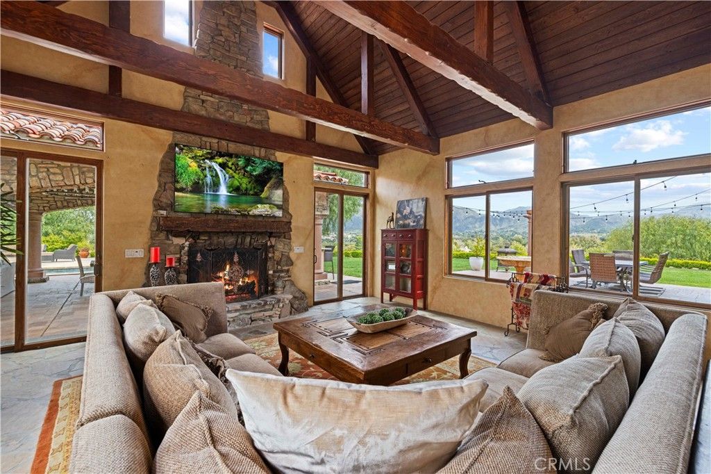 Fireplace, Interior, Living room, Wooden Beams, Wooden Ceilings
