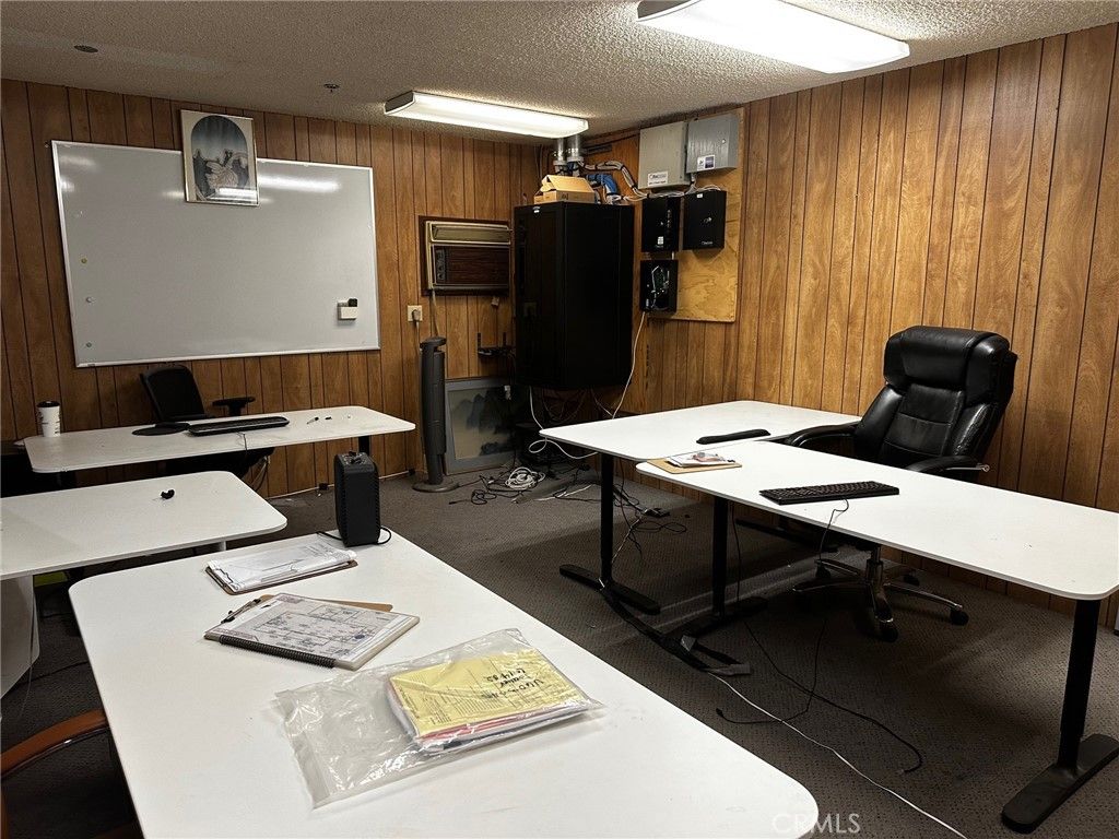 Home Office, Interior, Wooden Walls