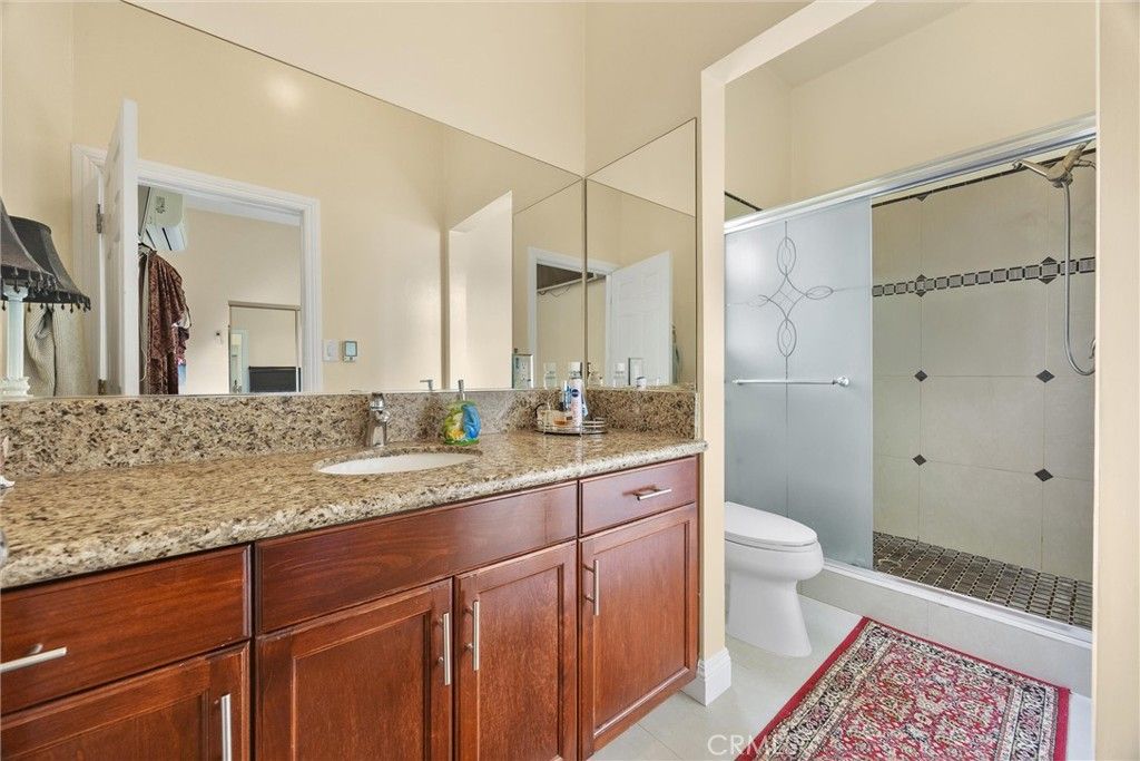 Bathroom, Dual Sink Vanities, Glass Shower, Interior