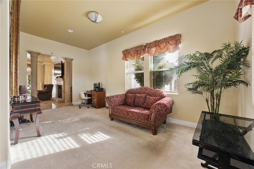Home Office, Interior, Piano, Recessed Lighting