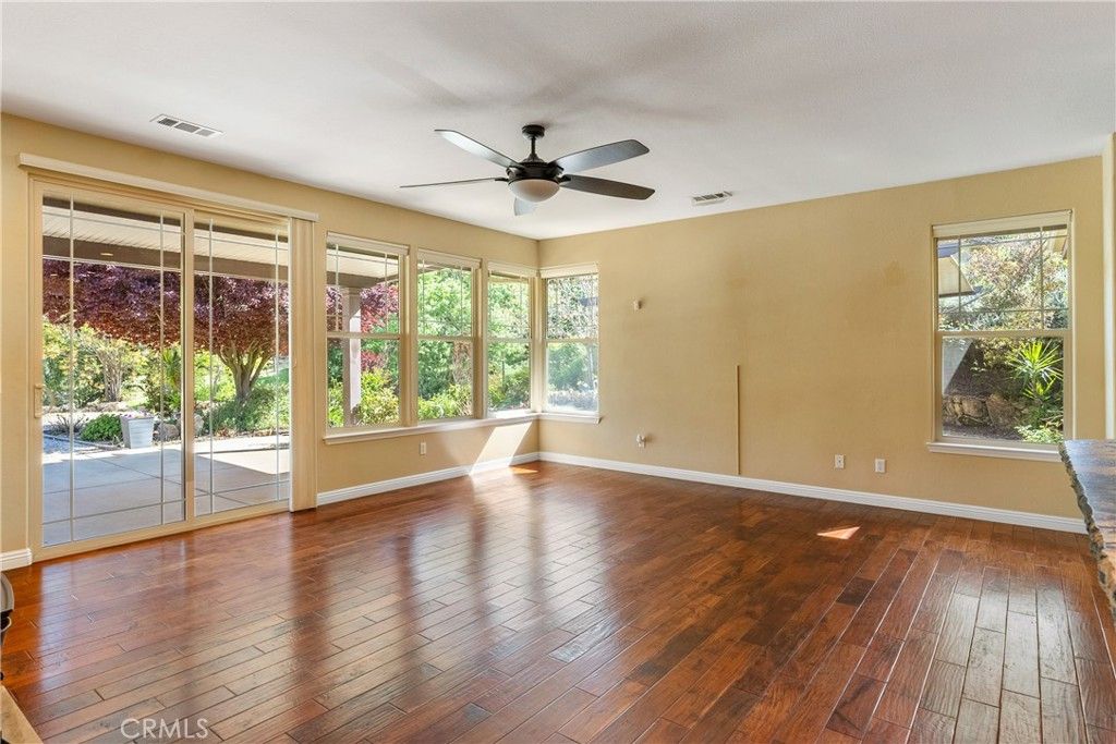 Empty room, Interior, Wood Texture Flooring
