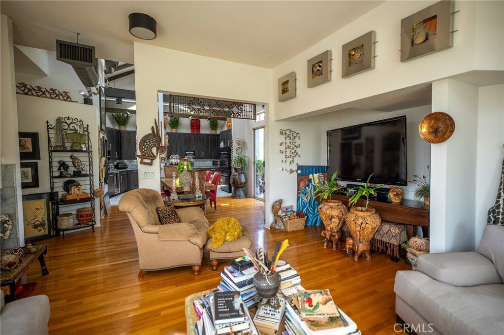 Interior, Kitchen, Living room, Wood Texture Flooring