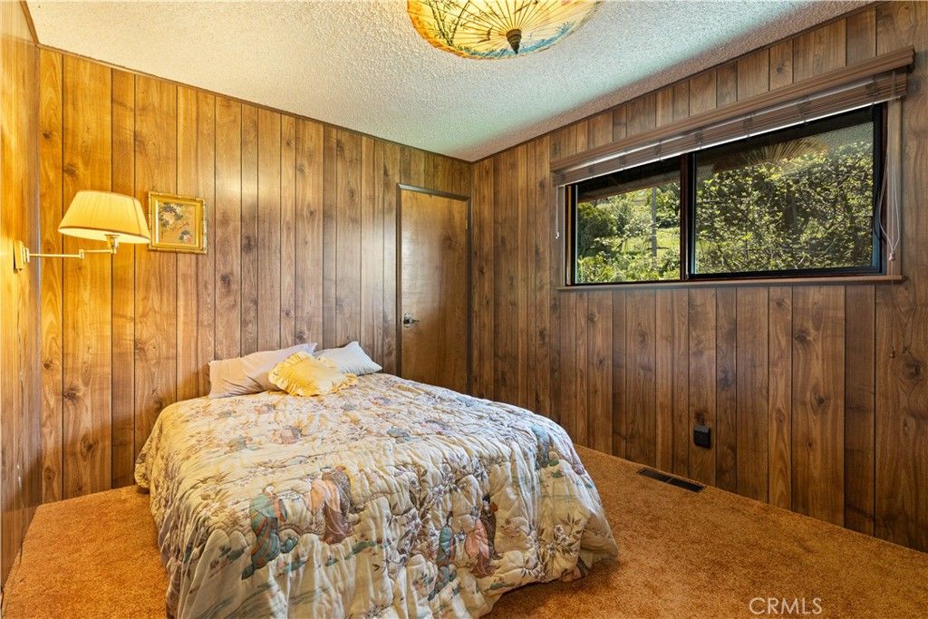 Bedroom, Interior, Wooden Walls
