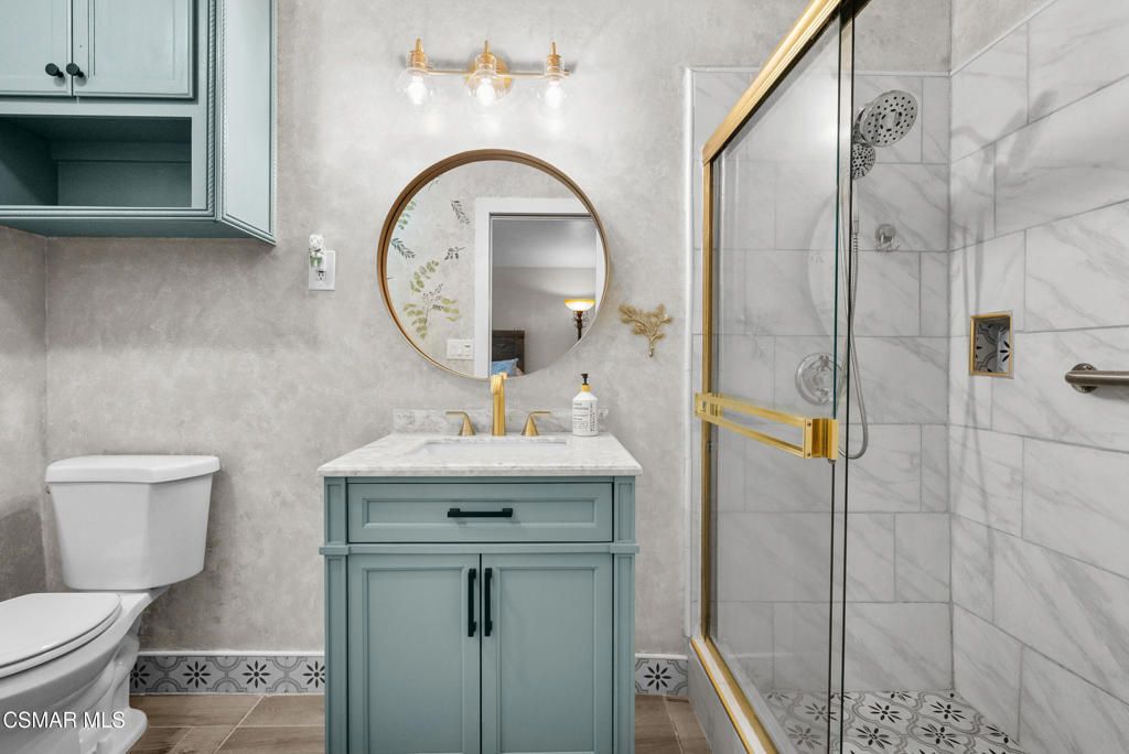 Bathroom, Glass Shower, Interior, Marble Walls