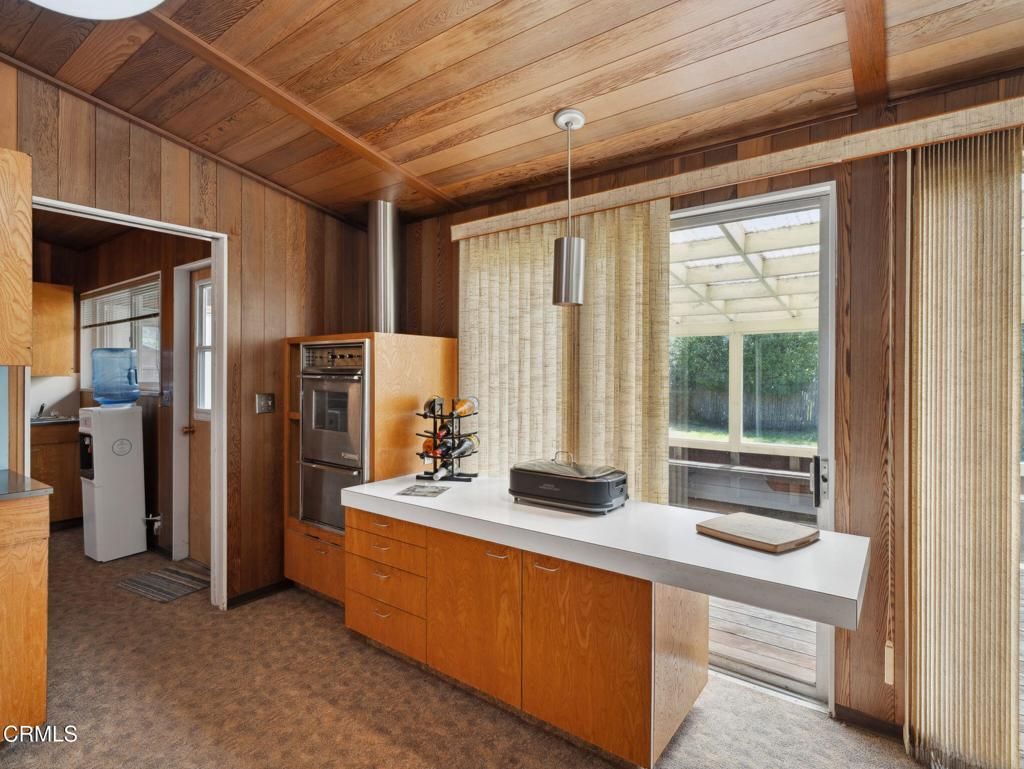 Interior, Kitchen, Wooden Ceilings, Wooden Walls