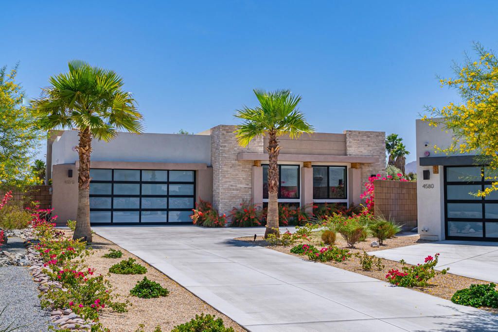 Attached, Exterior, Facade, Modern