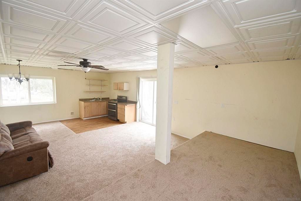 Interior, Kitchen, Pendant Lights, Wood Texture Flooring