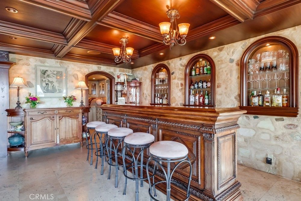 Chandelier, Interior, Recessed Lighting, Wooden Beams