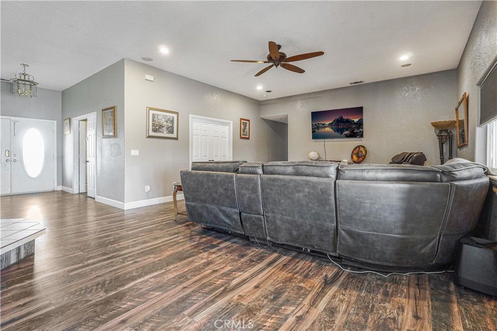 Home Theatre Room, Interior, Recessed Lighting, Theatre Room, Wood Texture Flooring