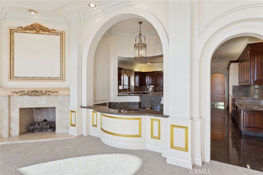 Fireplace, Interior, Pendant Lights, Recessed Lighting