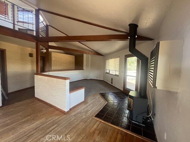 Fireplace, Interior, Wooden Beams, Wood Texture Flooring