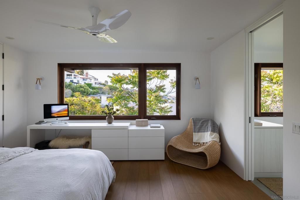 Bedroom, Home Office, Interior, Wood Texture Flooring