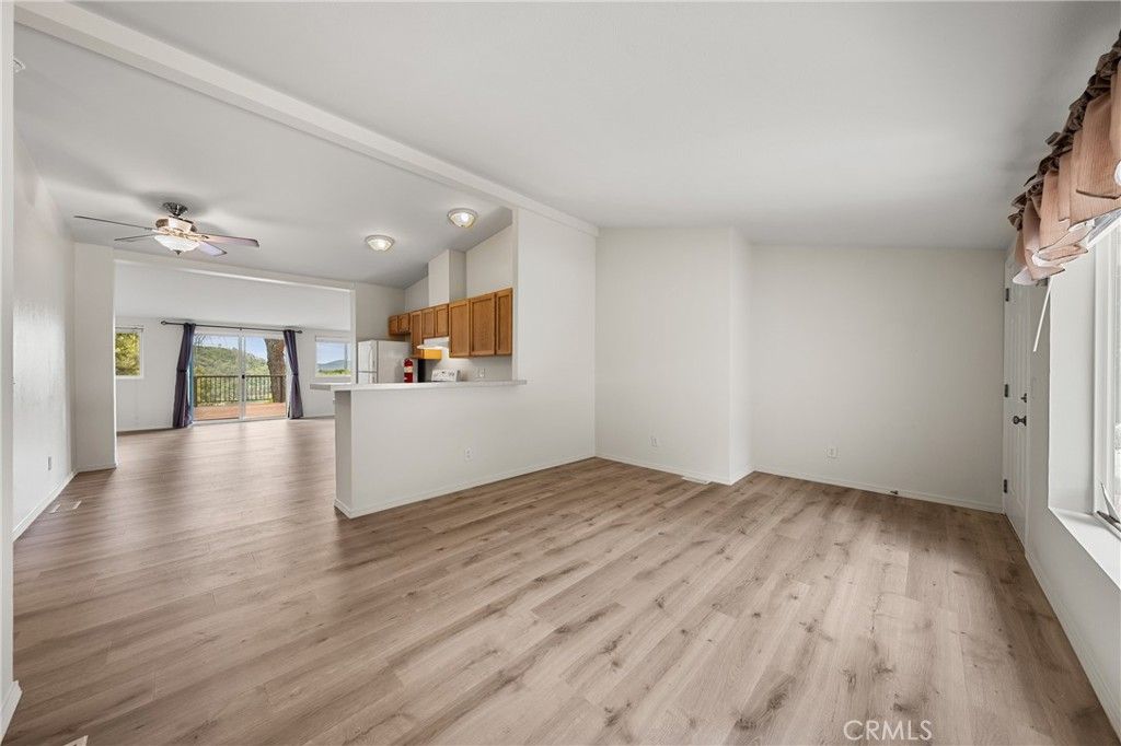 Empty room, Interior, Kitchen, Wood Texture Flooring