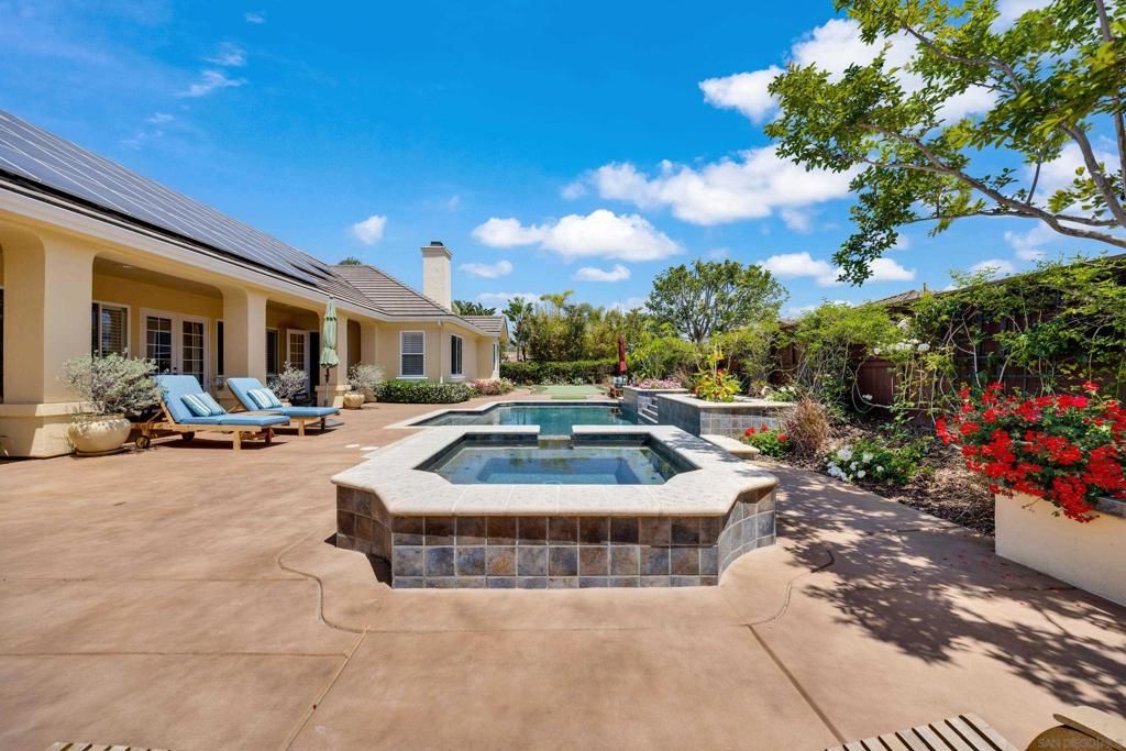 Exterior, Pool, Solar Panels