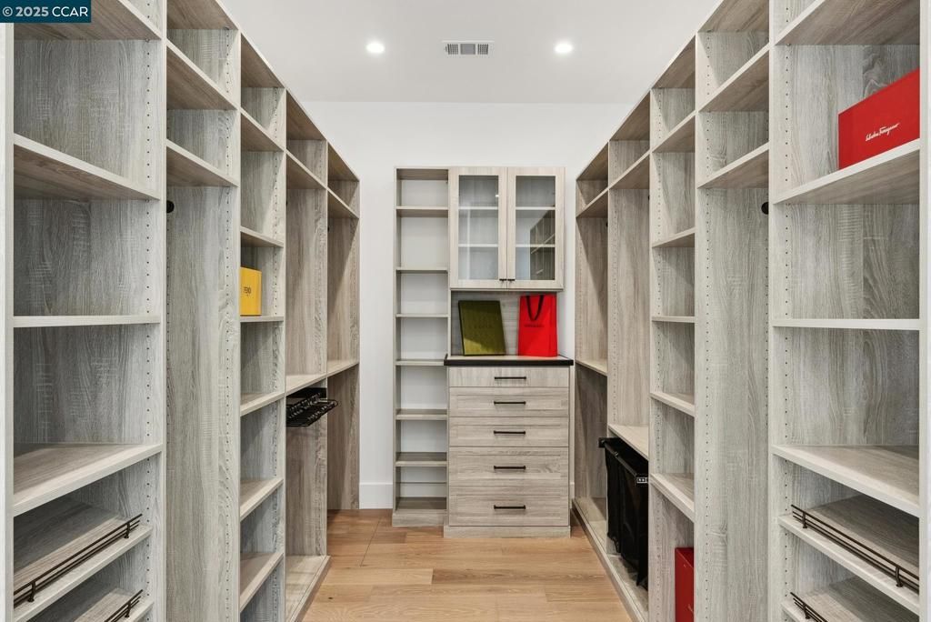 Interior, Recessed Lighting, Walk-in Closets, Wood Texture Flooring