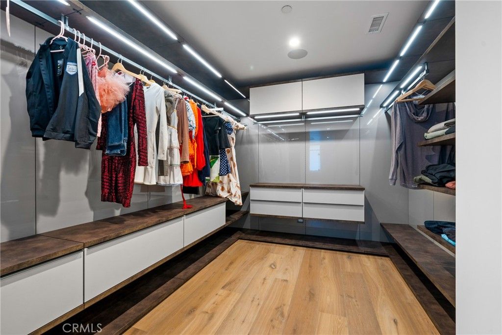 Interior, Recessed Lighting, Walk-in Closets, Wood Texture Flooring