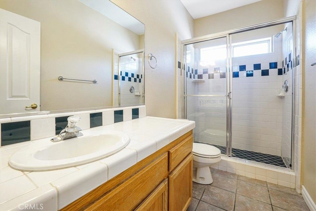 Bathroom, Glass Shower, Interior, Tile Countertops