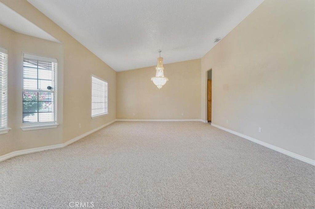 Chandelier, Empty room, Interior