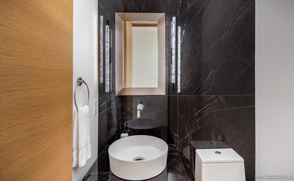 Bathroom, Interior, Marble Walls