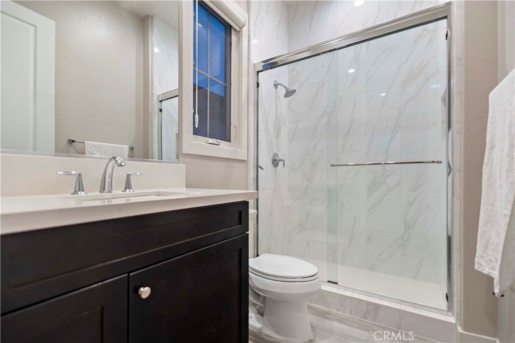 Bathroom, Glass Shower, Interior, Marble Walls