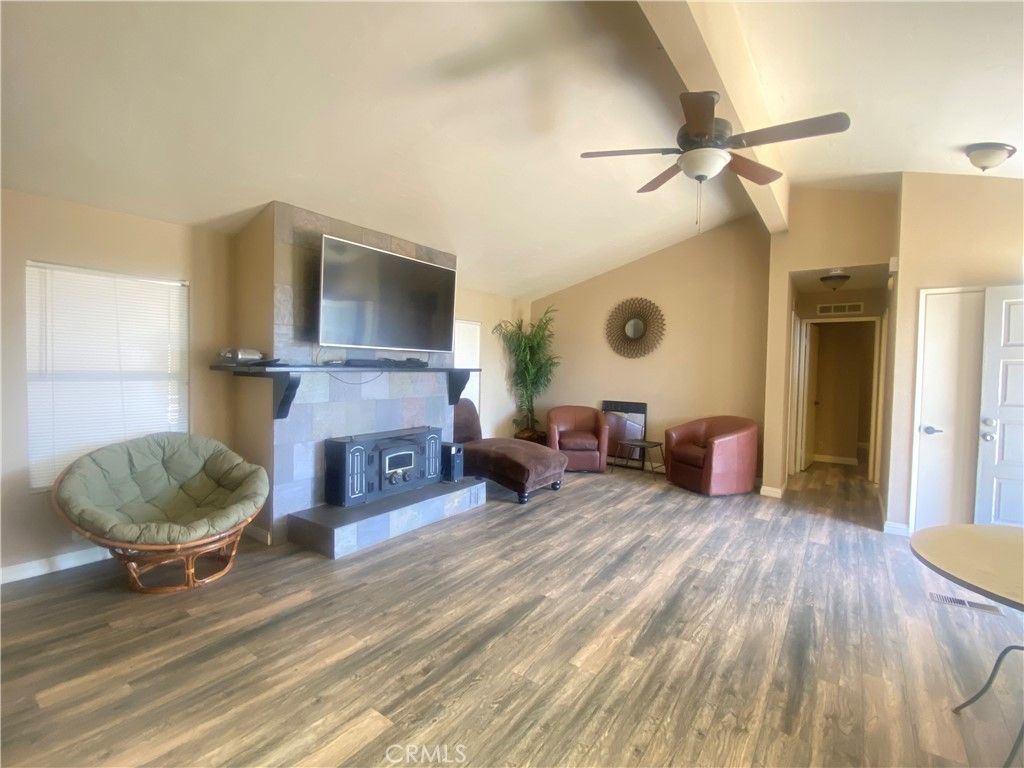 Fireplace, Interior, Wood Texture Flooring