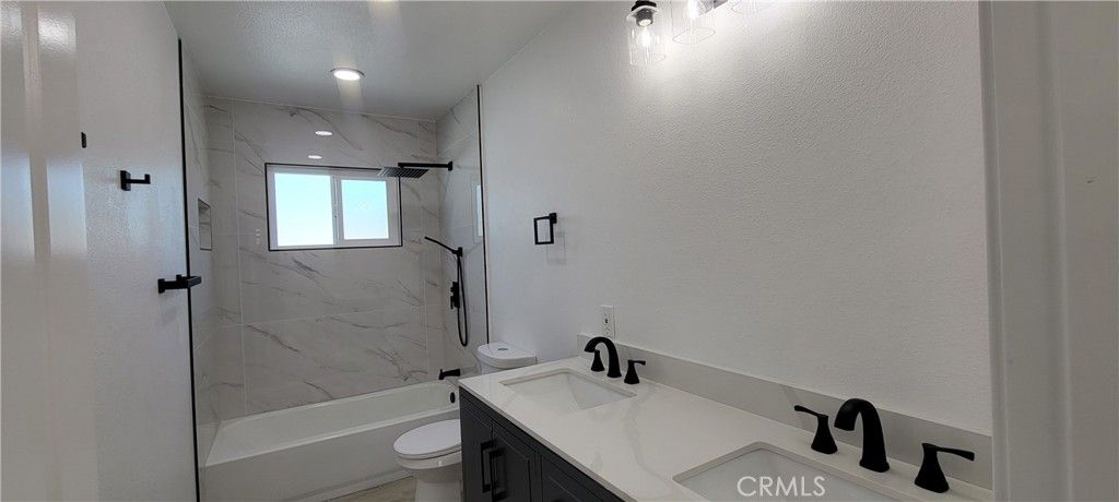 Bathroom, Glass Shower, Interior, Marble Walls, Recessed Lighting