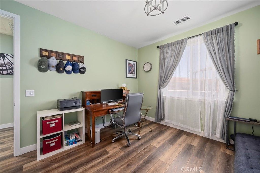 Home Office, Interior, Wood Texture Flooring