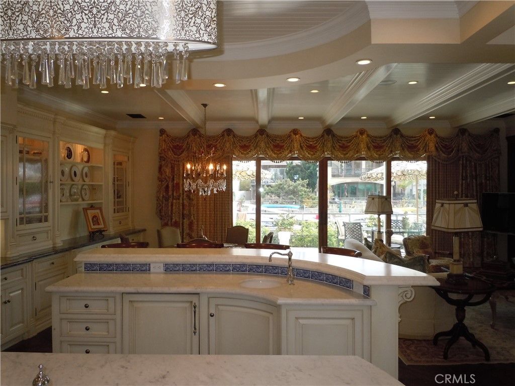 Chandelier, Interior, Recessed Lighting