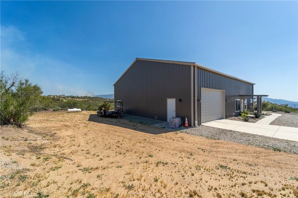 Backyard, Detached Garage, Exterior