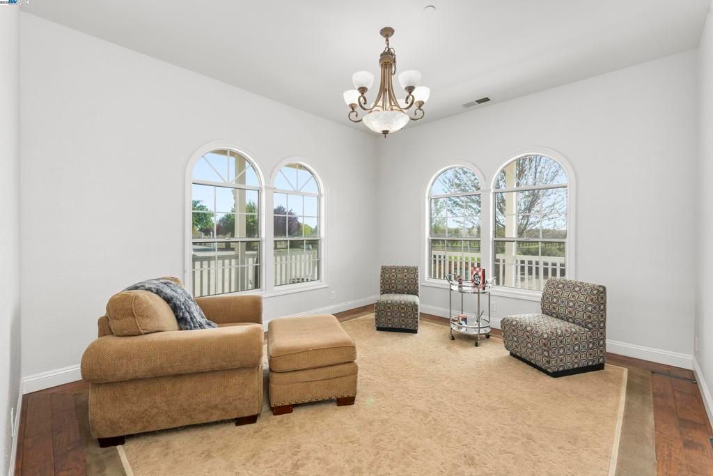Chandelier, Interior, Wood Texture Flooring