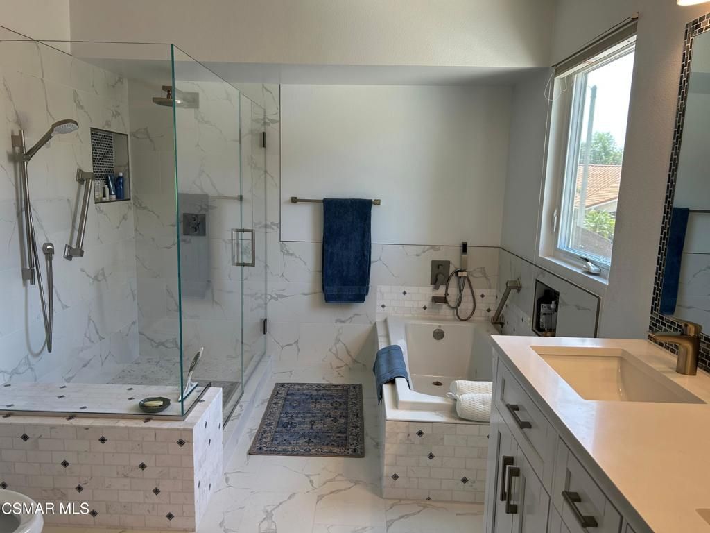 Bathroom, Glass Shower, Interior, Marble, Marble Walls