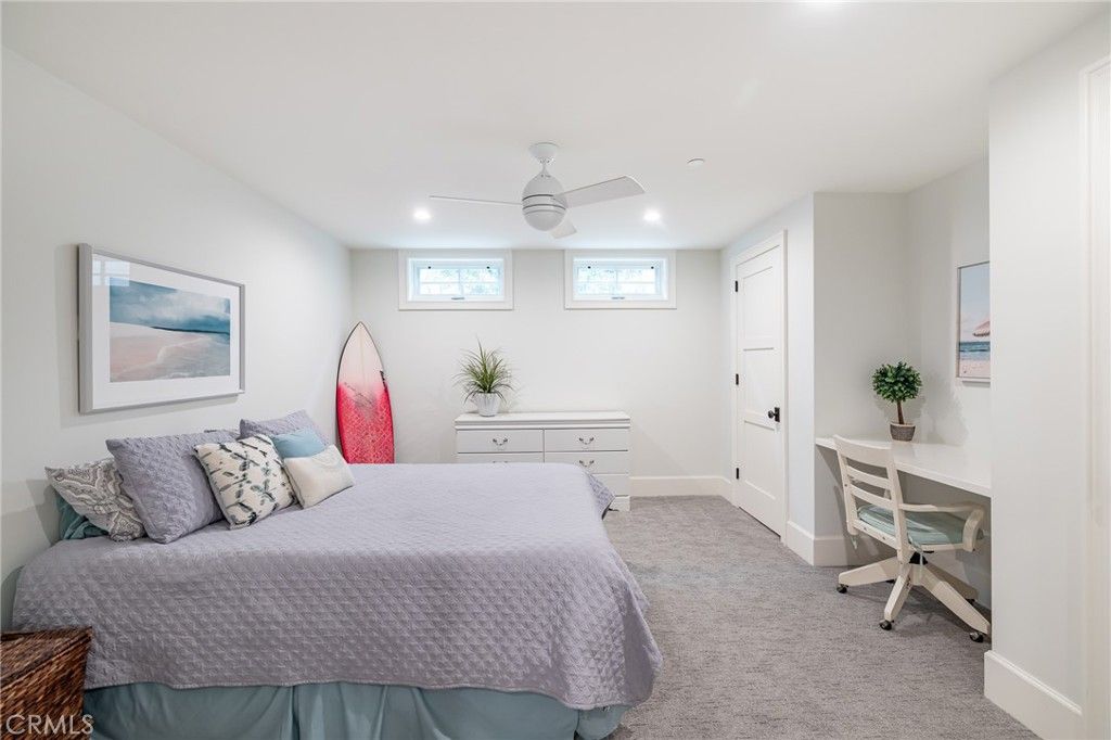 Bedroom, Home Office, Interior, Recessed Lighting