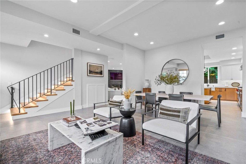 Dining room, Interior, Living room, Recessed Lighting