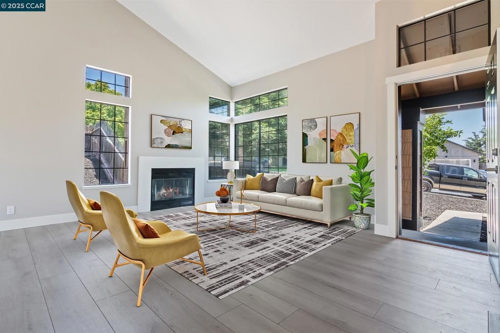 Fireplace, Interior, Living room, Wood Texture Flooring