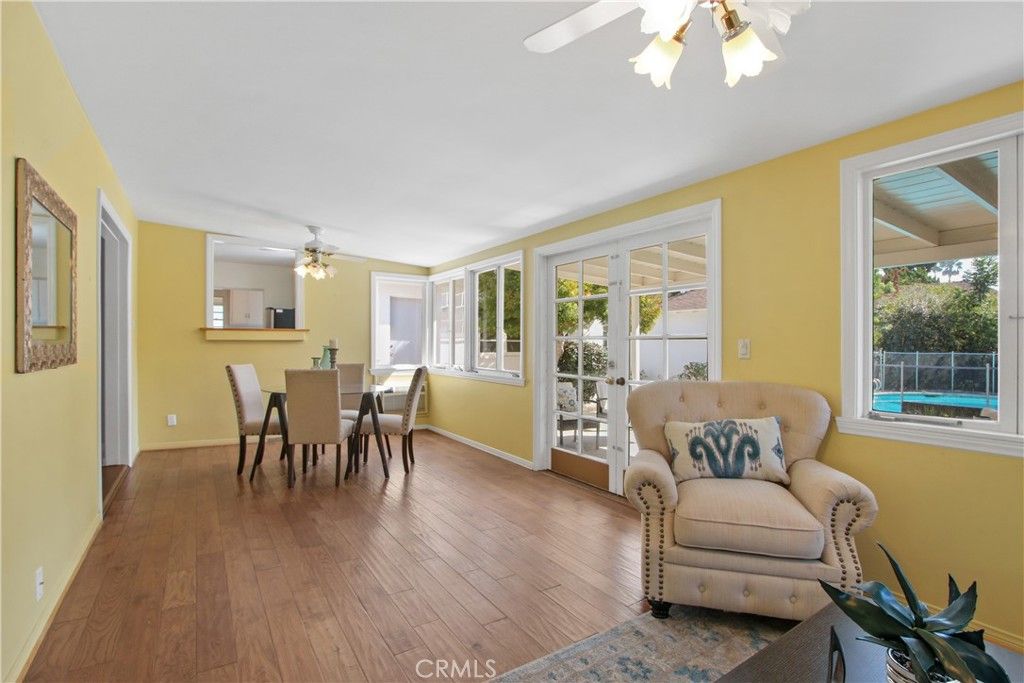 Dining room, Interior, Wood Texture Flooring