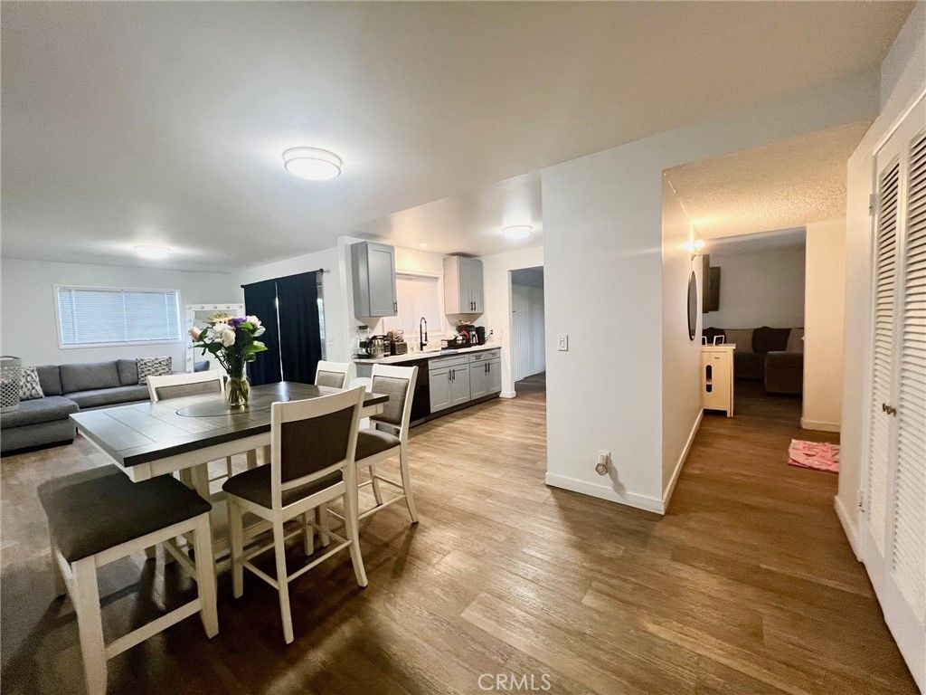 Dining room, Interior, Kitchen, Living room, Wood Texture Flooring
