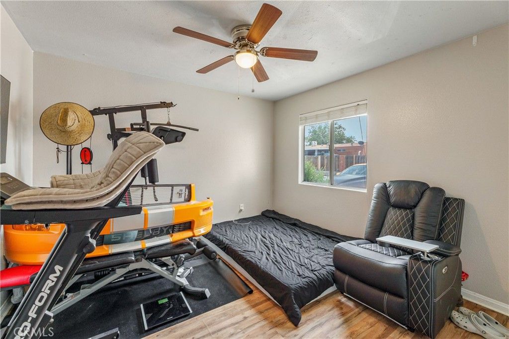 Fitness Equipment, Interior, Wood Texture Flooring