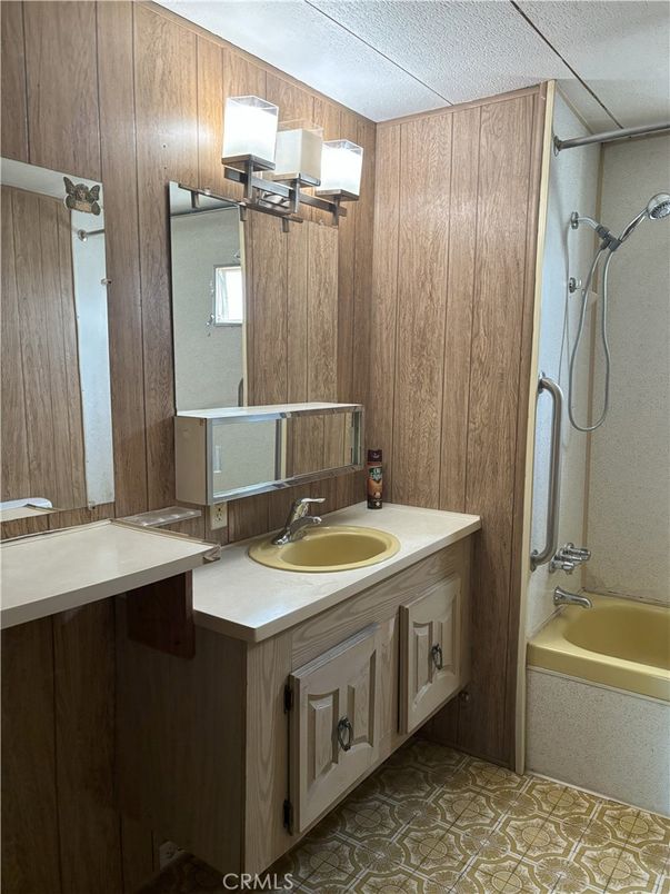 Bathroom, Interior, Wooden Walls