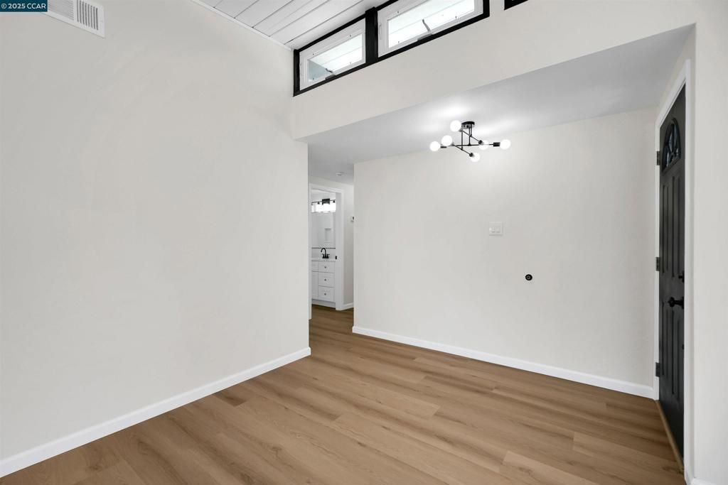 Empty room, Interior, Wood Texture Flooring