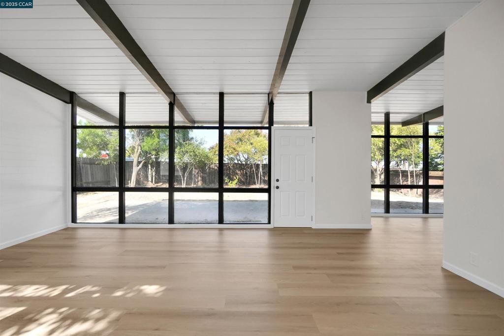 Empty room, Interior, Wood Texture Flooring