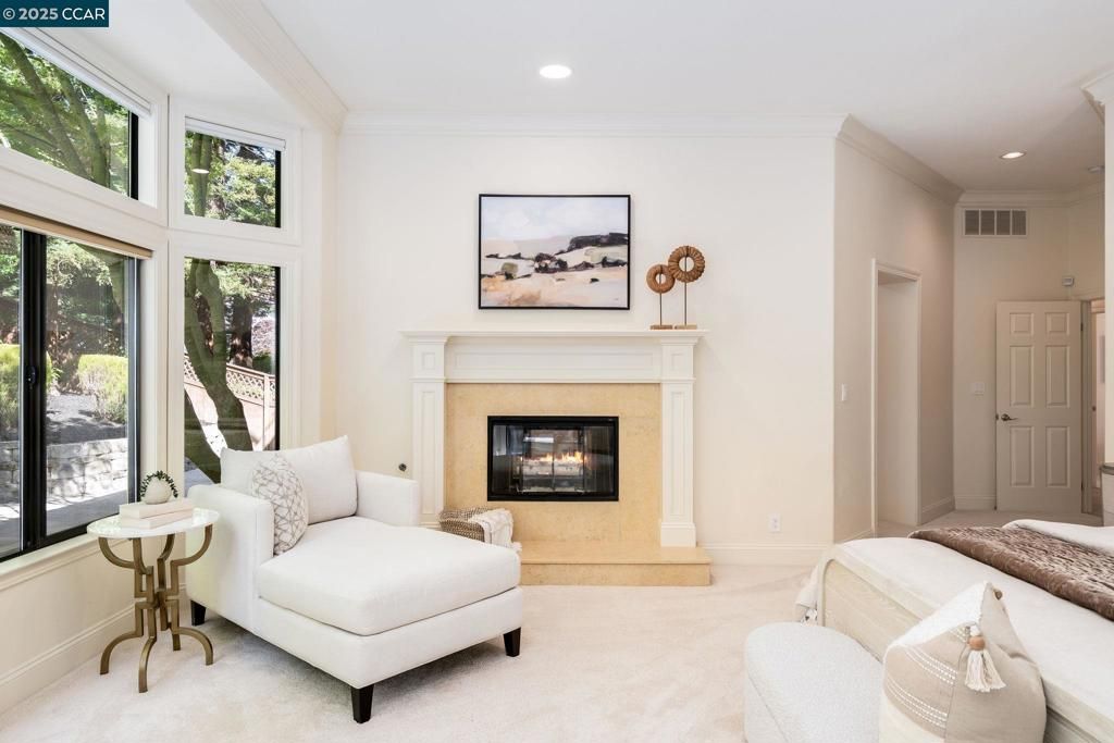 Fireplace, Interior, Recessed Lighting