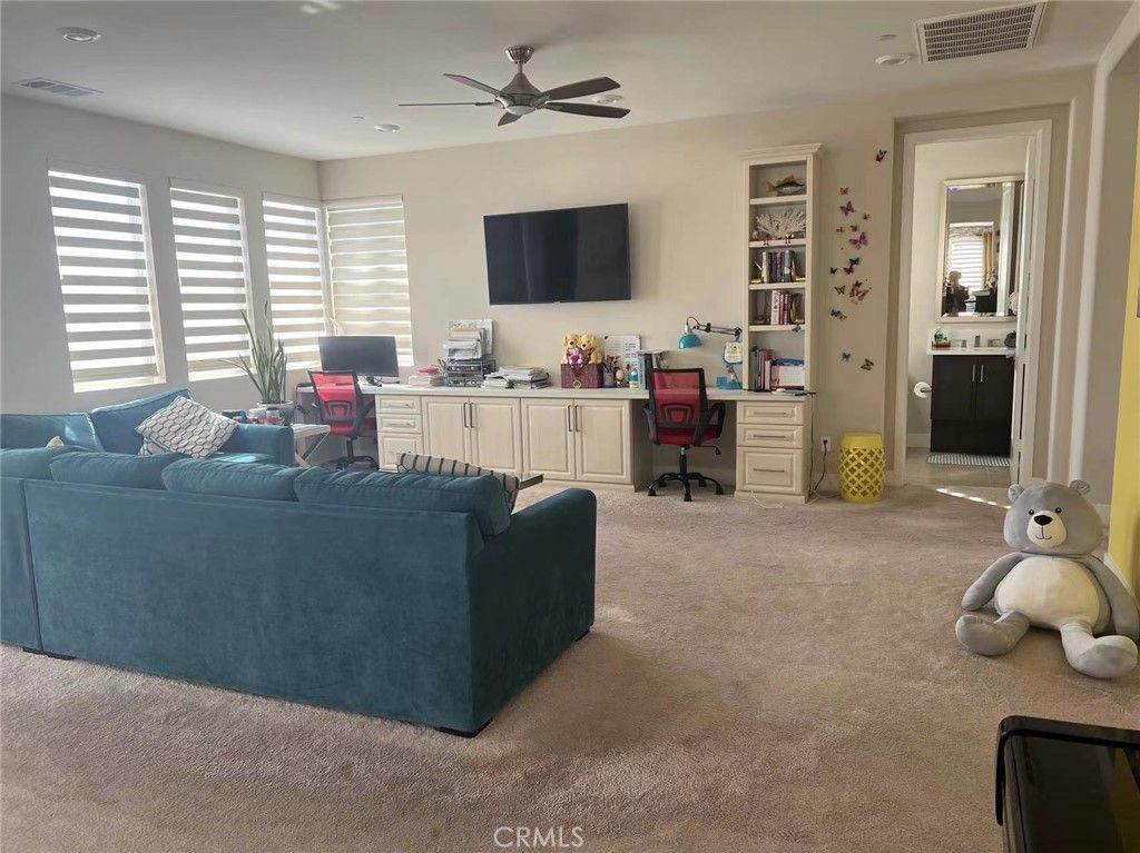 Home Office, Interior, Living room