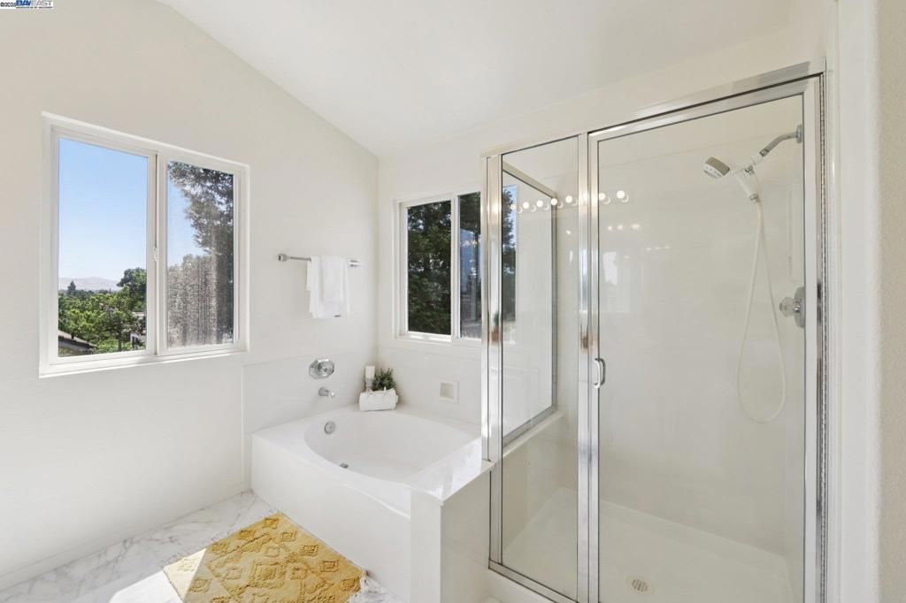 Bathroom, Glass Shower, Interior, Marble