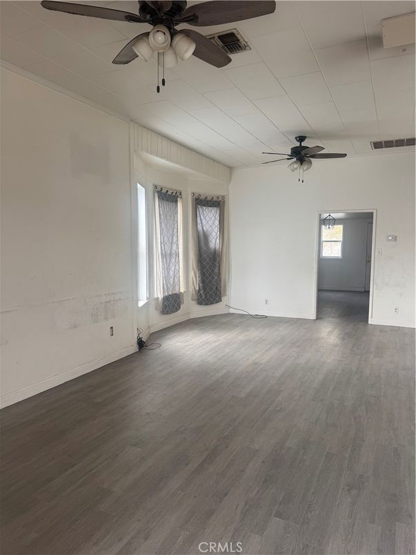 Empty room, Interior, Wood Texture Flooring